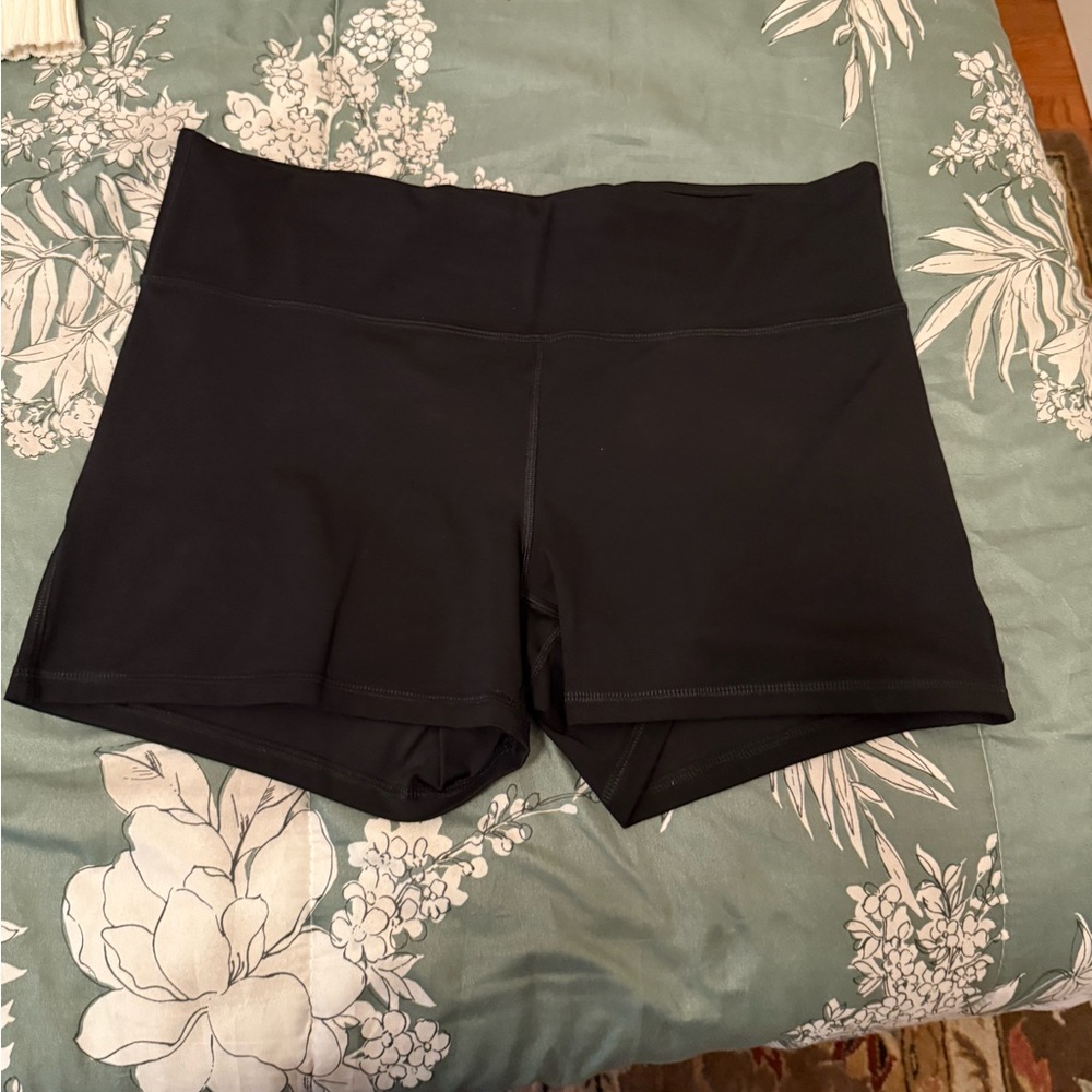 All in Motion Women's Black Athletic Shorts